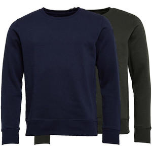 Sudadera holgada de lana con capucha para hombre con logotipo personalizado europeo y americano, sudadera con cuello redondo sin cuerdas de algodón 100% de alta calidad - Product Image 2