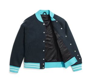 Chaqueta Universitaria de Lana Transpirable con Diseño Nuevo a Precio de Mayoreo, Chaqueta Universitaria con Logotipo Personalizado 2025 - Product Image 3