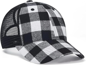 High Quality Customizable <b>Summer</b> Beach Canvas Trucker <b>Hat</b> for Women <b>Men</b> 6 Panel Adjustable Mesh Waterproof Trucker <b>Hats</b> - Product Image 4
