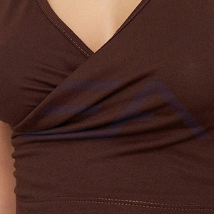 T-shirt court à manches courtes pour femme, décontracté, écologique, de haute qualité, bon matériau - Product Image 6