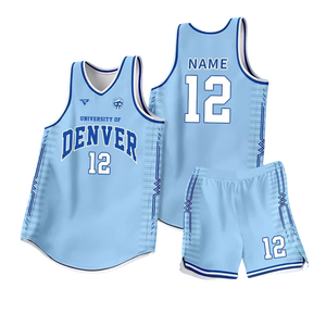 Maillots de basket-ball personnalisés pour hommes et jeunes à séchage rapide et respirants uniformes imprimés par sublimation réversible pour votre propre équipe - Product Image 5