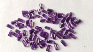 พลอยอเมทิสต์ธรรมชาติทรงเรียวขนาด1.5x3มม. หลวมพลอยอเมทิสต์แอฟริกัน - Product Image 4