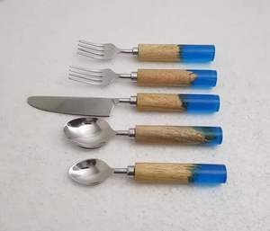 Wood With Sharp Handle Stainless Steel Silver Mirror Polished Cheese Slicer and Knife Set for Home Handmade - Product Image 6