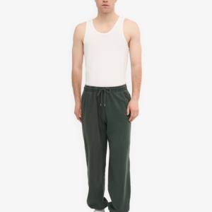 กางเกงวอร์มผ้าฝ้ายฟอกกรดสำหรับผู้ชายกางเกงวิ่งแบบเรียบสำหรับฤดูหนาวกางเกงวอร์มผ้าฝ้าย100% วินเทจปรับแต่งโลโก้ได้ตามต้องการ - Product Image 2