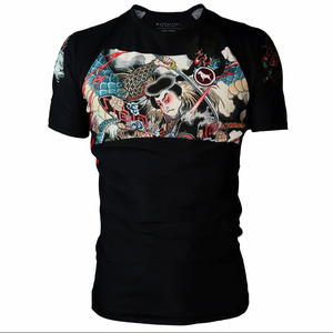 ใหม่เสื้อ Rash Guard Rashguard Rash Guard เสื้ออัดแบบกําหนดเองสําหรับผู้ชายเสื้ออัดแขนยาว Rash Guard - Product Image 1