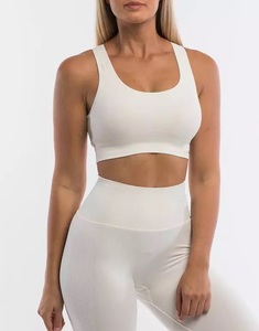 GAF-Conjunto de sujetador de cintura alta personalizado, ropa de entrenamiento, Yoga, gimnasio, Fitness, sin costuras, colores a la moda - Product Image 6