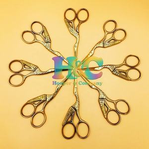 Ciseaux à cils et à sourcils en acier inoxydable de haute qualité, pointe droite et affûtée, avec manche en céramique, durables, en vison, best-seller, Bagla - Product Image 4