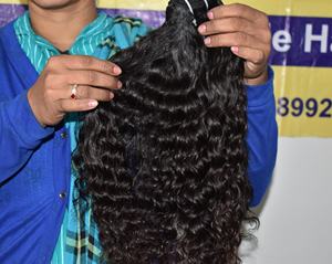 Vente en gros pas cher Extensions de cheveux vierges Remy pur brut non transformé Temple indien Cheveux humains Texture droite bouclés inspiré - Product Image 6