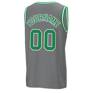 Maillots de basket-ball personnalisés pour hommes, en polyester épais, sans manches, vêtements de sport respirants, séchage rapide, grandes tailles, couleurs personnalisées - Product Image 2