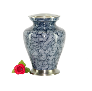 Wholesale Factory Price Quality Packed Cremation <b>Urn</b> <b>Jar</b>-Shaped Mother Pearl Better Market Price Funeral Supplies - Product Image 4