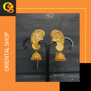 Venta al por mayor Conjunto de pendientes con 22CT chapado en oro redondo en forma de diseño de moda Conjunto de pendientes de lujo para la venta por los exportadores - Product Image 4