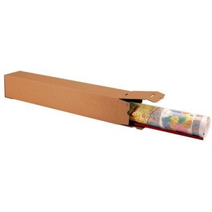 Single-Wall Corrugated <b>Cardboard</b> <b>Box</b> Premium 105x105x610mm A1 Q.1.30 B Automatic Pack of 10 - Product Image 1