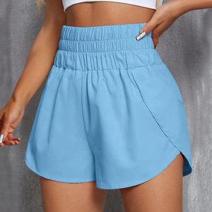 กางเกงขาสั้นแฟชั่นใหม่สไตล์สตรีทแวร์สีพื้นแบบกำหนดเองสำหรับผู้หญิง วิ่งและออกกำลังกาย สวมใส่สบาย 2026 - Product Image 5