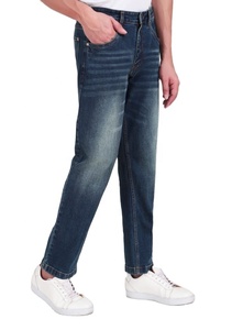 กางเกงยีนส์เดนิมทรงหลวมหลายกระเป๋าคุณภาพสูงสำหรับผู้ชายไซส์ใหญ่ทรงแบ็กกี้ - Product Image 2