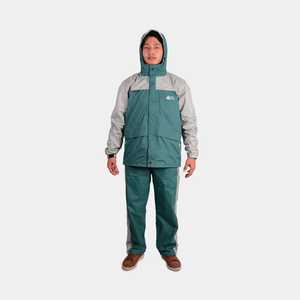 Men's Green Navigate Outerwear Set-Raincoat Navigation <b>Clothing</b> - Product Image 5