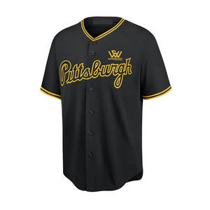 ชุดเครื่องแบบเบสบอลผ้าโพลีเอสเตอร์100% ชุดออกกำลังกายระบายอากาศใส่สบาย - Product Image 3