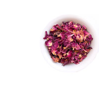 Vente en gros de fleurs de rose rouge séchées comestibles 100% naturelles, qualité A1, certifiées HACCP, pour le thé, la cuisine, la pâtisserie, les desserts, les remèdes à base de plantes