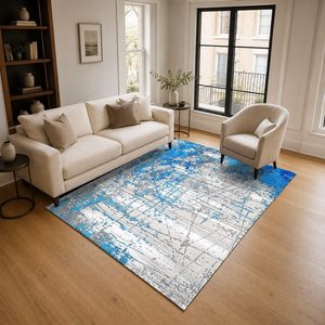 Alfombra Chenille LXDP-0650 de RUGS DEPOT, Multicolor, Neutral, Tradicional, Anatolia, Impresión Digital, Lavable a Máquina, Antideslizante, Venta al Por Mayor - Product Image 2