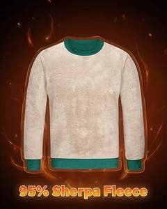 2025 dernière conception en gros personnalisé imprimé hommes sweat-shirts col rond tenue décontractée sweat-shirts avec des quantité minimale de commande bas - Product Image 3