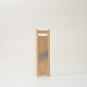 Mandoline professionnelle 5 mm avec protège-main breveté, <span class=keywords><strong>coupe</strong></span>-légumes en bois massif pour oignon et pomme de terre - Product Image 3