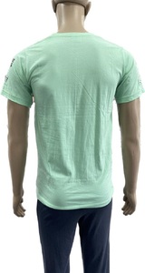 Camiseta de hombre hecha de 100% algodón de calidad premium con estampado de color sólido se puede personalizar la impresión fabricada en India Mumbai - Product Image 2