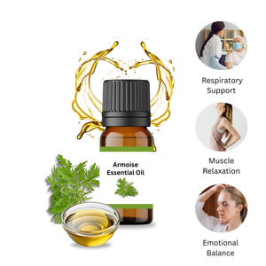 AARNAV GLOBAL EXPORTS, Proveedor Indio Ofrece Aceite Esencial Puro de Hojas de Artemisa para Fabricación de Velas, 30ml 100ml, OEM Nutritivo - Product Image 4