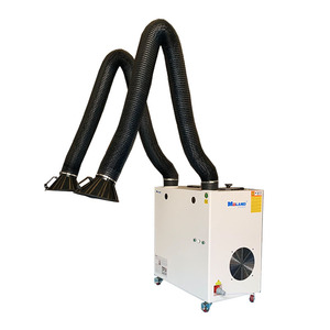Collecteur de poussière de soudage mobile économique à double moteur et double bras / <span class=keywords><strong>extracteur</strong></span> de fumée de soudage - Product Image 2