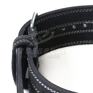 Cinturón de Cintura de una sola punta de fabricación alta Cinturón de cuero de una sola punta para gimnasio Fitness a la venta - Product Image 4