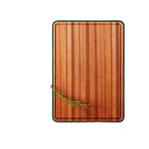 Planche à découper en bambou de qualité supérieure avec surface antimicrobienne pour une découpe sûre des viandes crues, des légumes et du pain - Product Image 5