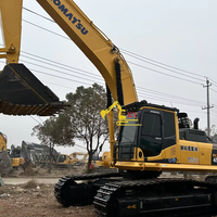Maquinaria de construcción usada, excavadora Komatsu PC 450 de segunda mano, excavadora grande de 45 toneladas tipo oruga Koamtsu 450-8