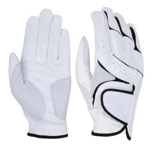 Gants de golf en cuir ultra-minces et respirants Cabretta Équipement de sport durable de haute qualité pour hommes et femmes Nouveau produit authentique - Product Image 1