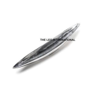 Matériau en marbre avec poignée en aluminium forme de rectangle fini doré créatif sous les plats et les assiettes émaillés plateau de service maison - Product Image 6