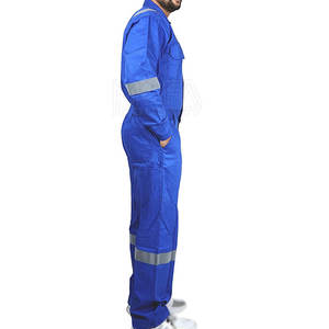 Mezcla de algodón y poliéster de trabajo de construcción resistente, diseño personalizable disponible - Product Image 3