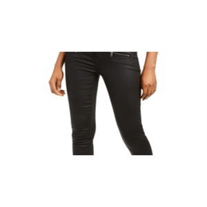 Jeans Skinny Neri da Donna Kendall Kylie con Cerniera e Tasche, in Denim Traspirante con Stampa Fantasia, Stile Dritto, Taglia XL, Vita Scura - Product Image 2