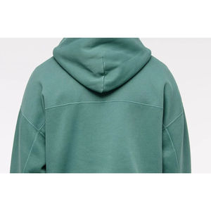 Sudaderas con capucha informales de invierno personalizadas para hombre, sudaderas suaves de algodón 100% de peso pesado, ropa de calle, sudaderas en blanco, teñidas lisas - Product Image 3