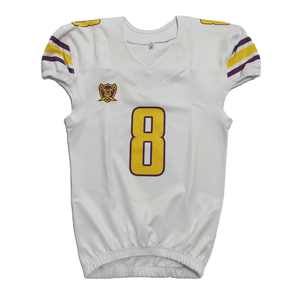 Uniformes de fútbol americano para adultos de diseño personalizado al por mayor camisetas de poliéster 100% transpirables conjuntos de talla grande con logotipo personalizado - Product Image 5