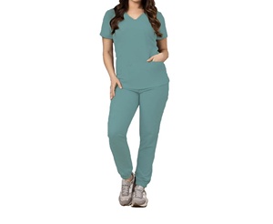 Uniformes de Enfermería de Manga Corta de Buena Calidad, Uniformes Médicos al por Mayor, Ropa de Trabajo para Personal de Hospital, Calidad Premium - Product Image 1