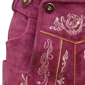 2025 vêtements bavarois brodés personnalisés Shorts nouveau cuir de daim de vache Lederhosen motif solide Style décontracté - Product Image 3