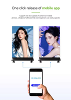 Nouveau design affiche LED écran publicitaire intérieur extérieur pleine couleur publicité commerciale portable numérique affiche LED affichage