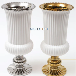 Lujo oro diseñador lindo moderno mejor alta calidad decoración diseño último antiguo servir Florero en precio asequible - Product Image 4