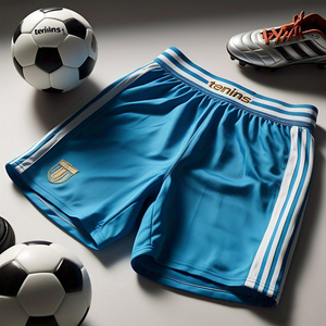 Pantalones cortos de tenis de fútbol Ropa de equipo propio para jóvenes Pantalones cortos de fútbol 100% Poliéster Pantalones cortos de tenis Unisex - Product Image 3