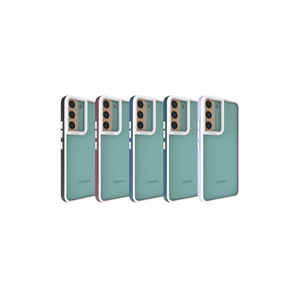 Étui de protection en silicone liquide vert foncé de qualité supérieure pour Samsung Galaxy S22 Plus, série Mima en silicone souple, modèle NXXA - Product Image 3