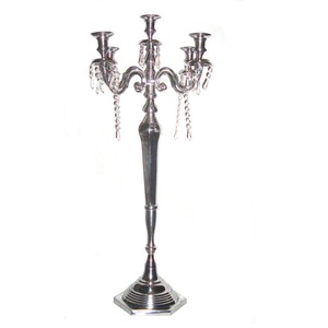 Candélabres hauts en aluminium de conception de haute qualité pour la décoration de salon - Product Image 1