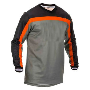 Maillot de course de motocross unisexe à séchage rapide % polyester, vêtements de course de moto pour adultes, manches longues, équipement de course professionnel, personnalisé - Product Image 5