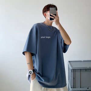 Camisetas gráficas para hombre al por mayor 80% Algodón 20% poliéster de gran tamaño y suave con función de secado rápido ropa de hombre barata - Product Image 4