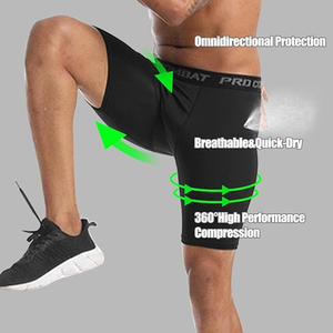 Leggings de compression pour homme à séchage rapide, coupe ajustée pour la course à pied, le football, le fitness en plein air - Product Image 5