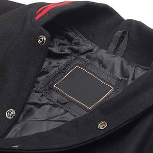 Créez Votre Propre Blouson Teddy Personnalisé en Gros pour l'Hiver – Logo Frontal, Coupe-Vent, Cuir PU, Col Montant, Coupe Ajustée, Unisexe - Product Image 4