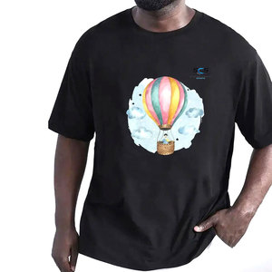 Camiseta de algodón 100% de corte holgado para hombre a precio económico, diseño de logotipo personalizado, cuello redondo, camiseta estampada gráfica para hombre de alta demanda. - Product Image 1