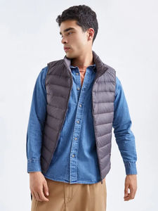 Chaleco de cuero de vaca 100% de alta calidad para hombre, chalecos y chalecos de talla grande a prueba de viento, estilo informal para trajes de invierno - Product Image 6