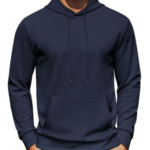 Sudadera con Capucha para Hombre, Informal, Deportiva, para Entrenamiento, Ligera, de Jersey, con Cordón Ajustable - Product Image 5